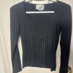 Vintage 90s stretchy ribbed y2k long sleeve shirt *accepting offers